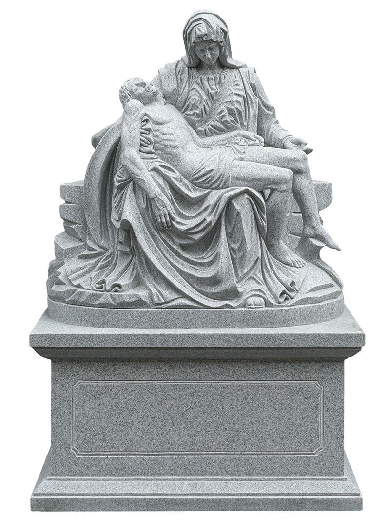 Pieta z granitu 1